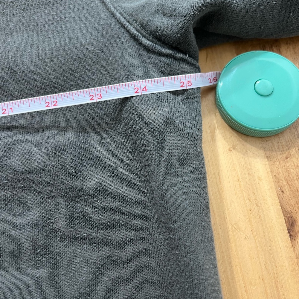 Carhartt Rain Defender Hoodie L Gray Loose Fit Workwear Pullover - Picture 8 of 9